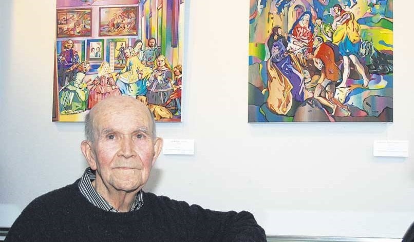El pintor miajadeño Massa Solís cumple 81 años