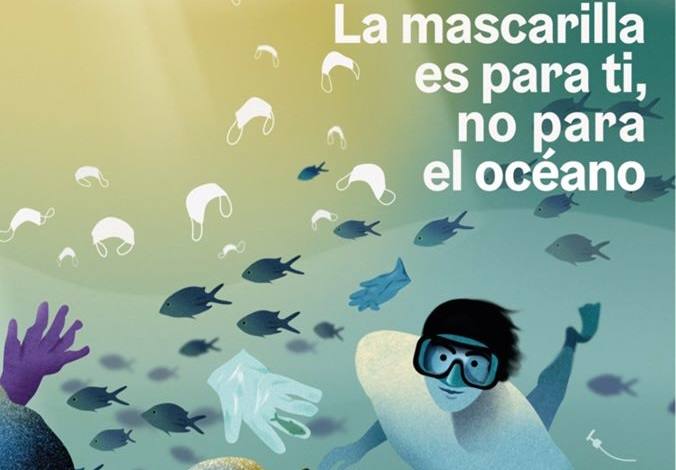 La FEMP continúa con la campaña de concienciación para no desechar las mascarillas en espacios naturales