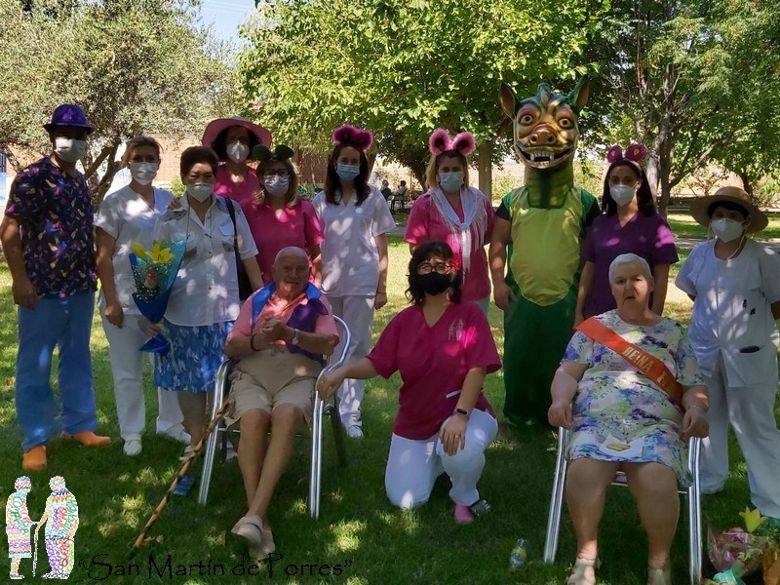 Los mayores de San Martín de Porres celebran la feria de agosto 2020