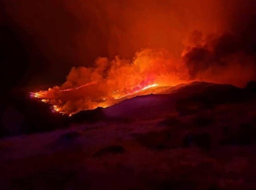 Los graves incendios que sufre el norte de Extremadura recuerdan la peligrosidad de iniciar fuegos sin autorización