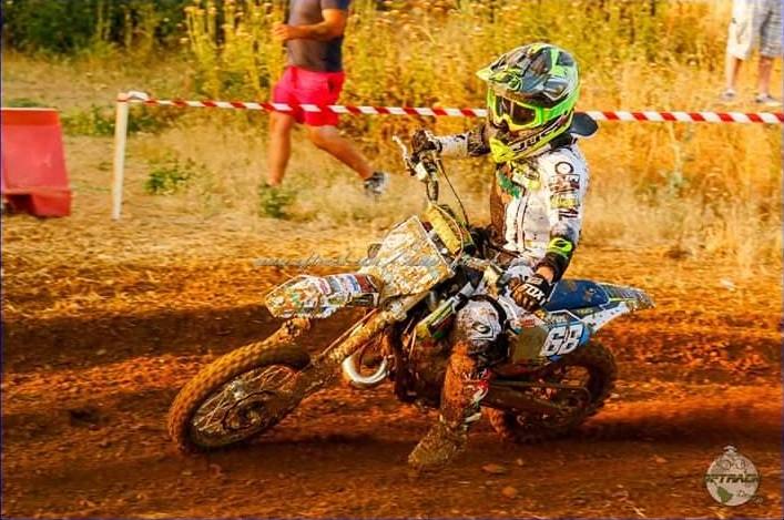 Samuel Tapia ya está en Montearagón para disputar la primera carrera del Campeonato de España de Motocross