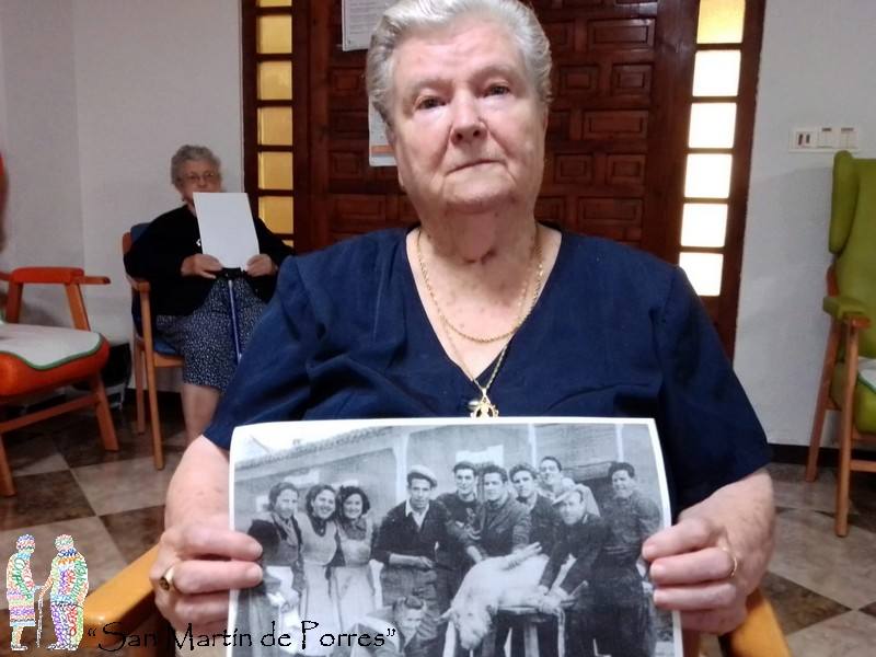 Los mayores de San Martín de Porres reflexionan sobre el Alzheimer