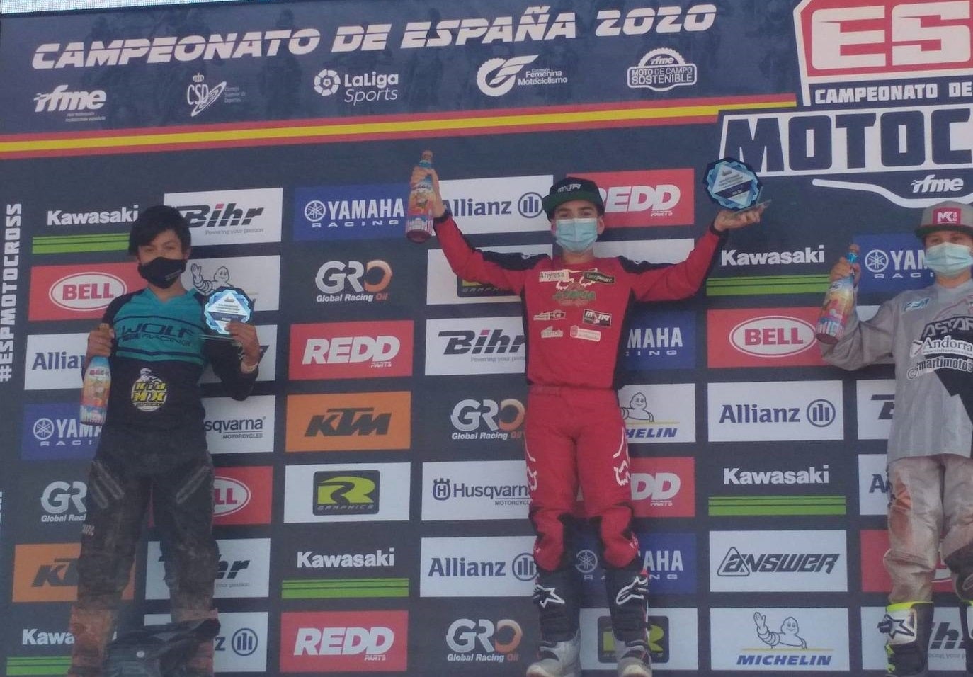 Samuel Tapia dominó de principio a fin la segunda prueba del Campeonato de España Mx65
