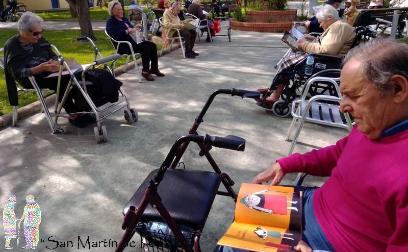 La residencia San Martín de Porres quiere construir la 'Biblioteca del mayor'