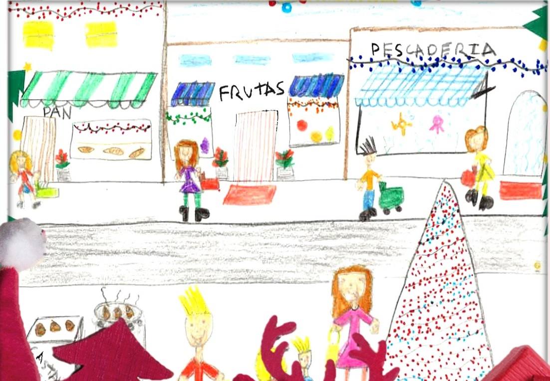 II Concurso infantil de dibujo 'Vive la Navidad en tu comercio local'