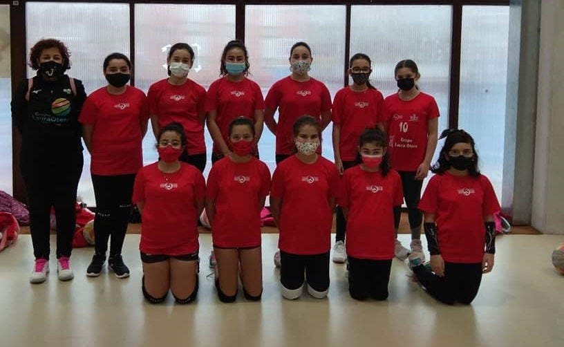 Las jugadoras miajadeñas de voleibol triunfan en la Copa de Extremadura