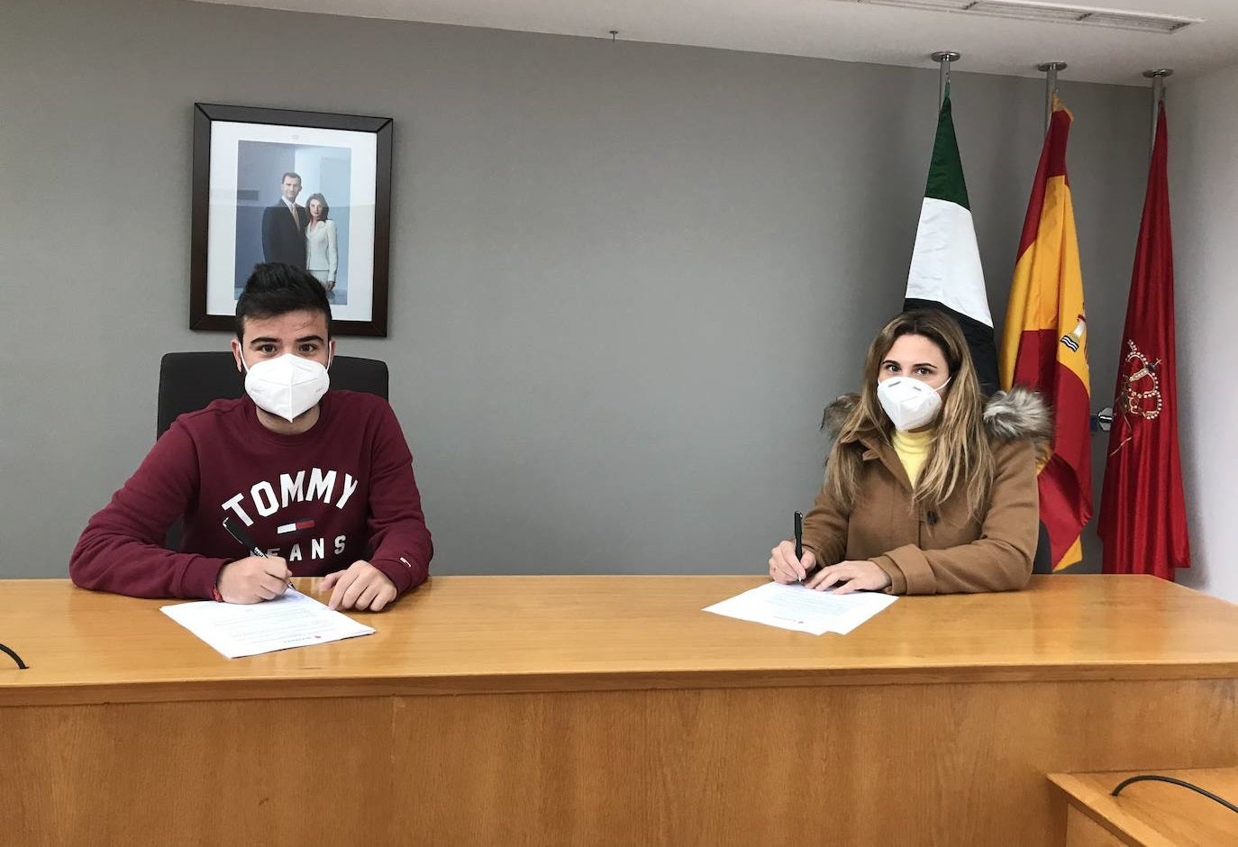 Los clubes y asociaciones deportivas de Miajadas firman un acuerdo de colaboración con el Ayuntamiento