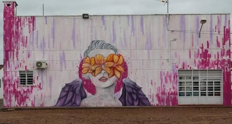 Alonso de Ojeda y Casar de Miajadas inauguran sus murales contra la violencia de género
