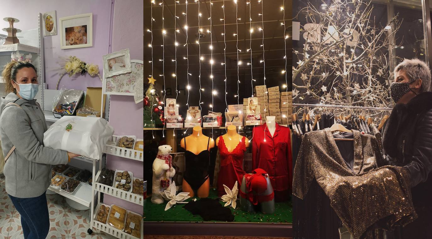 'Endulzando la Navidad', 'Fin 2020' y 'Cumpliendo sueños', ganadoras del I concurso fotográfico navideño del comercio