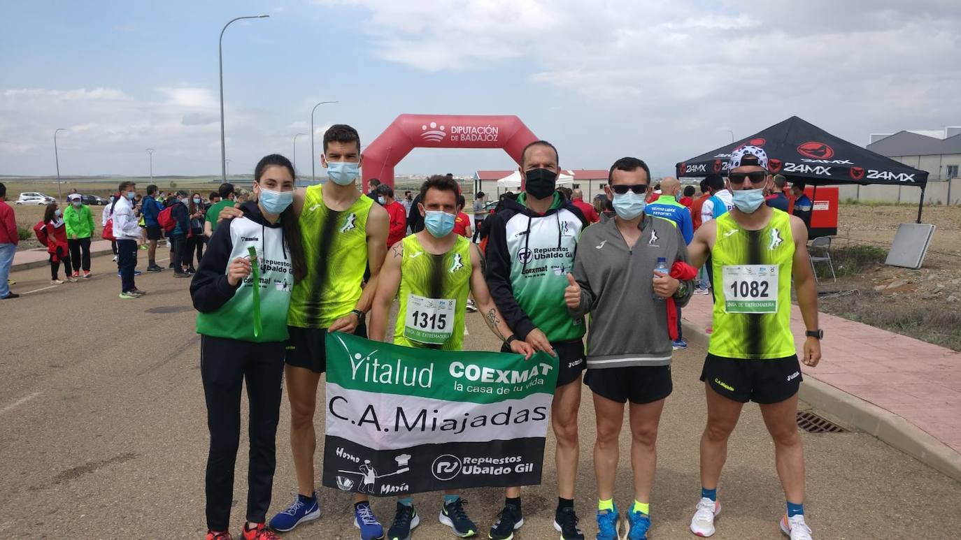 El Club Atletismo Miajadas se clasifica para el Campeonato de España