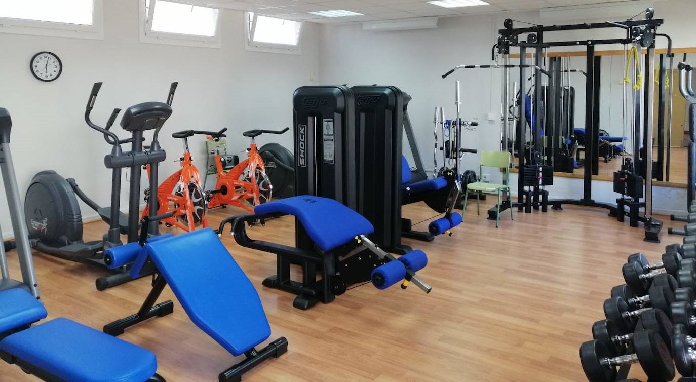 El gimnasio de Alonso de Ojeda cuenta con nuevas máquinas