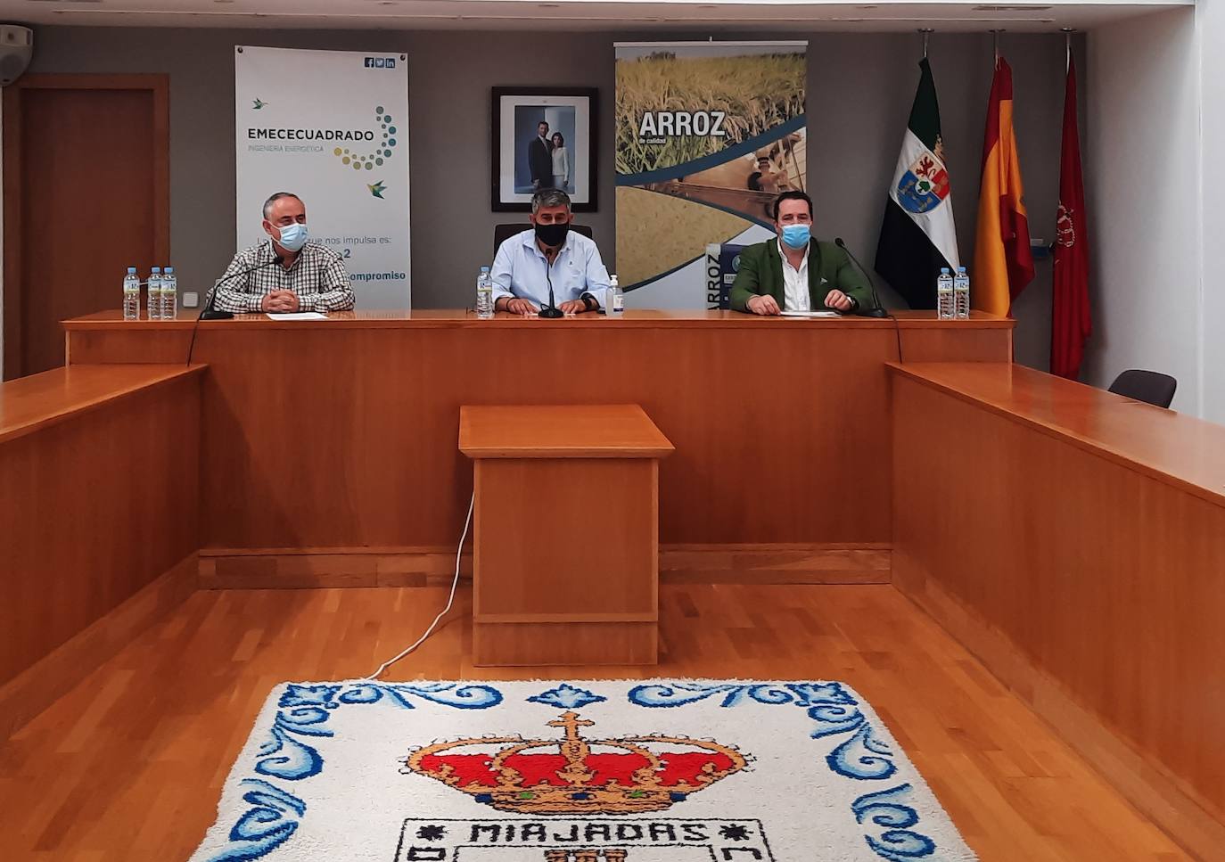 La empresa 'Extremeña de arroces' apuesta por el autoconsumo con una planta fotovoltaica construida por Emececuadrado