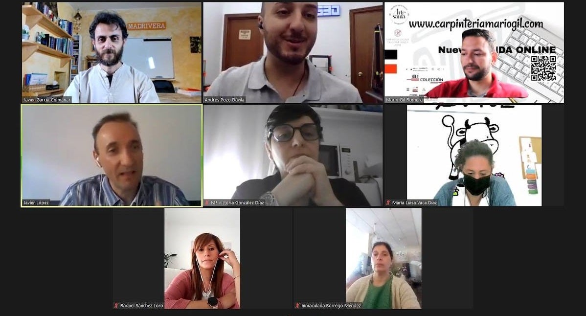 Empresarios miajadeños participaron en el webinario extremeño por el Día Mundial de Internet