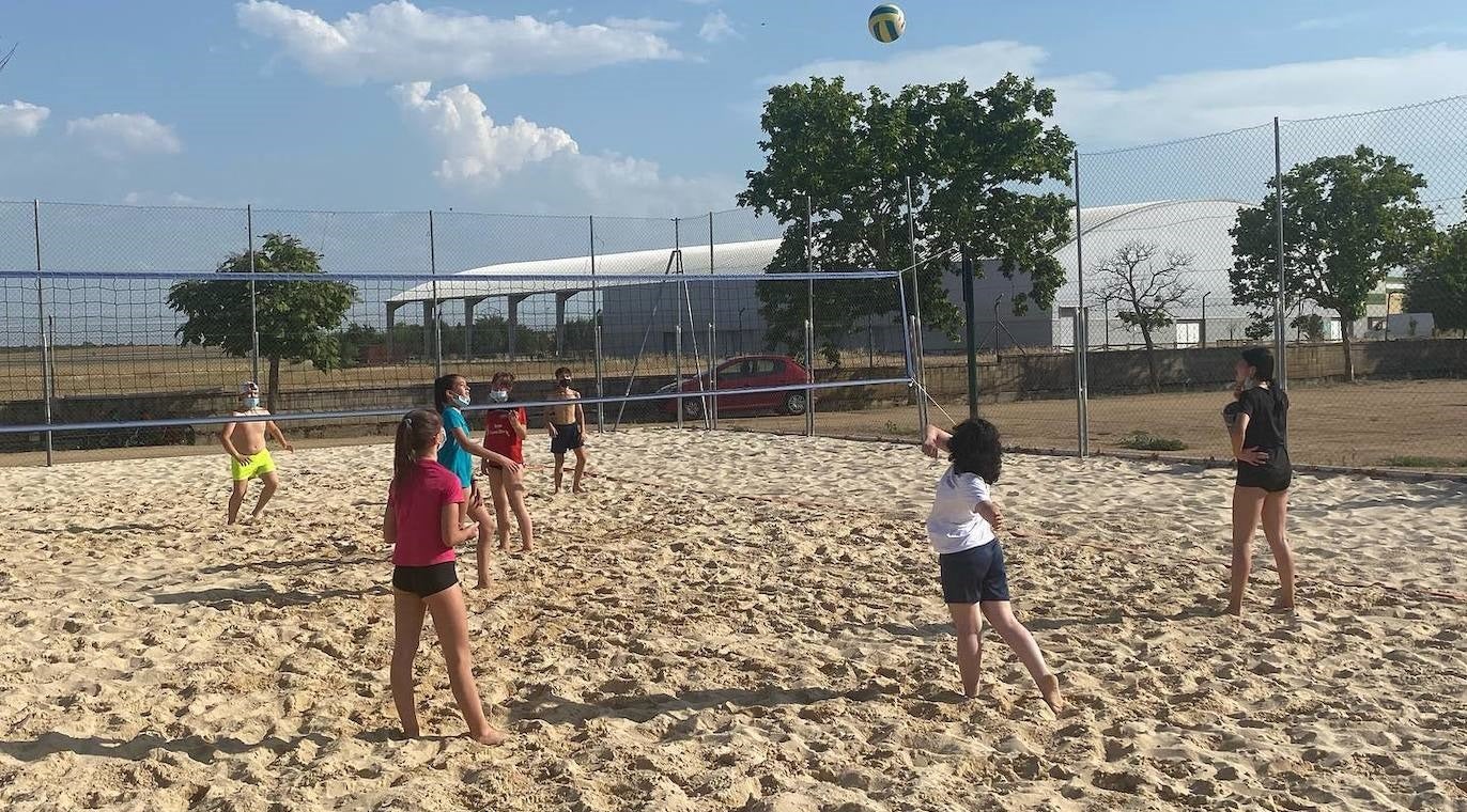 La liga interna de voley playa de Miajadas inaugurará la temporada de verano 2021