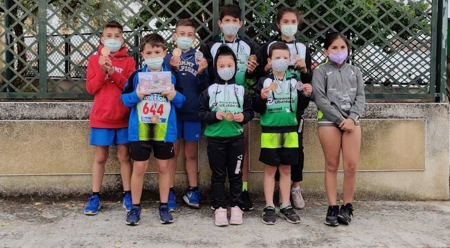 El Club Atletismo Miajadas volvió a sentirse fuerte en el XXXVI Cross de Trujillo