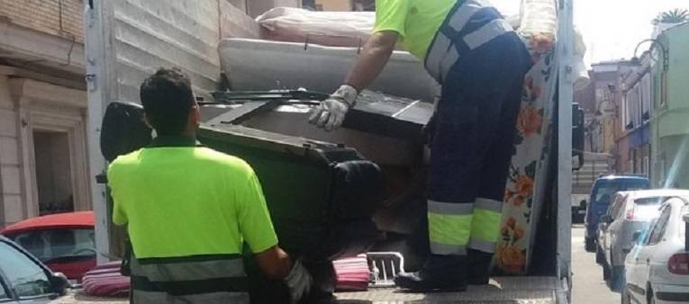 El próximo miércoles se procederá a la recogida mensual de residuos voluminosos