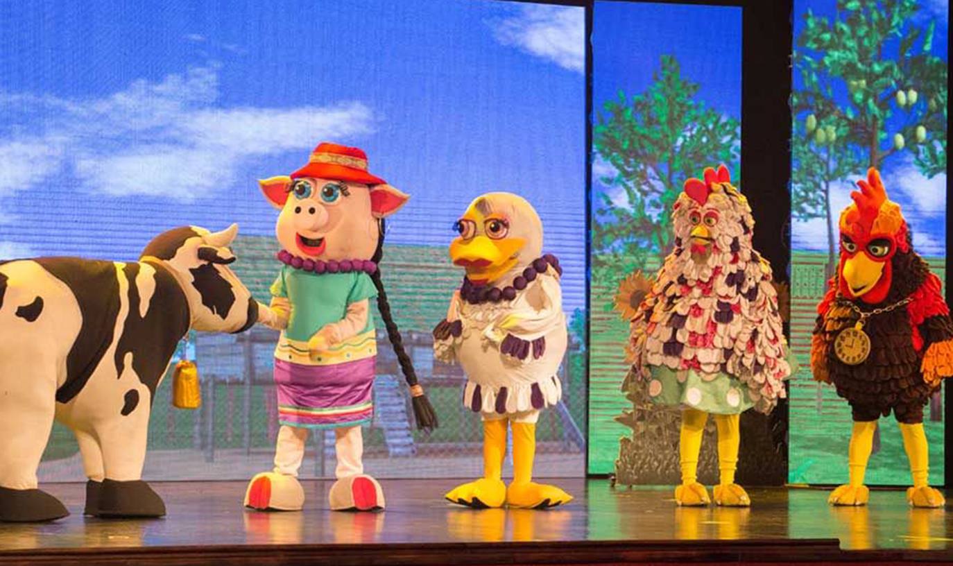El musical infantil 'Fiesta en la granja' llegará a Miajadas el próximo viernes