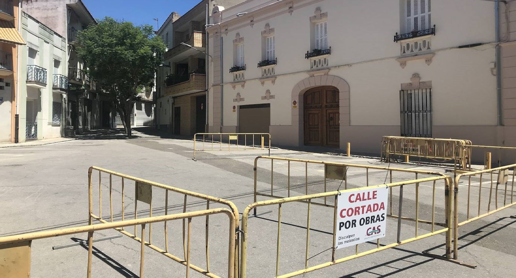 Comienza la construcción de Plataforma única en la plaza Rollo Blanco