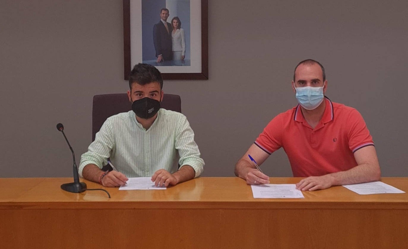 Convenio de colaboración entre el Club Deportivo Miajadas y el Ayuntamiento