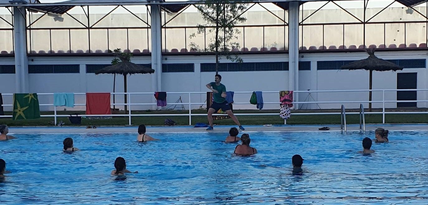 Abierto el plazo de inscripción para las clases de Aquaeróbic de agosto
