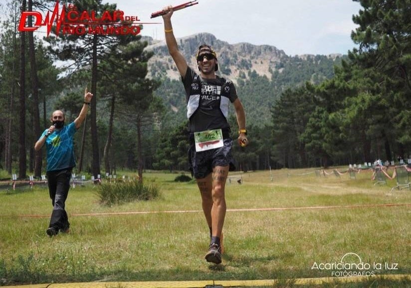 El corredor de montaña Jairo Sánchez ha subido al pódium en tres de las cinco competiciones en las que ha participado
