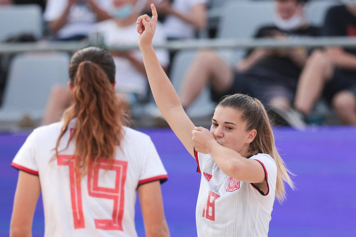 María Barquero se proclama subcampeona en la 'Womens Intercontinental Cup' con la Selección Española Femenina de Fútbol Playa