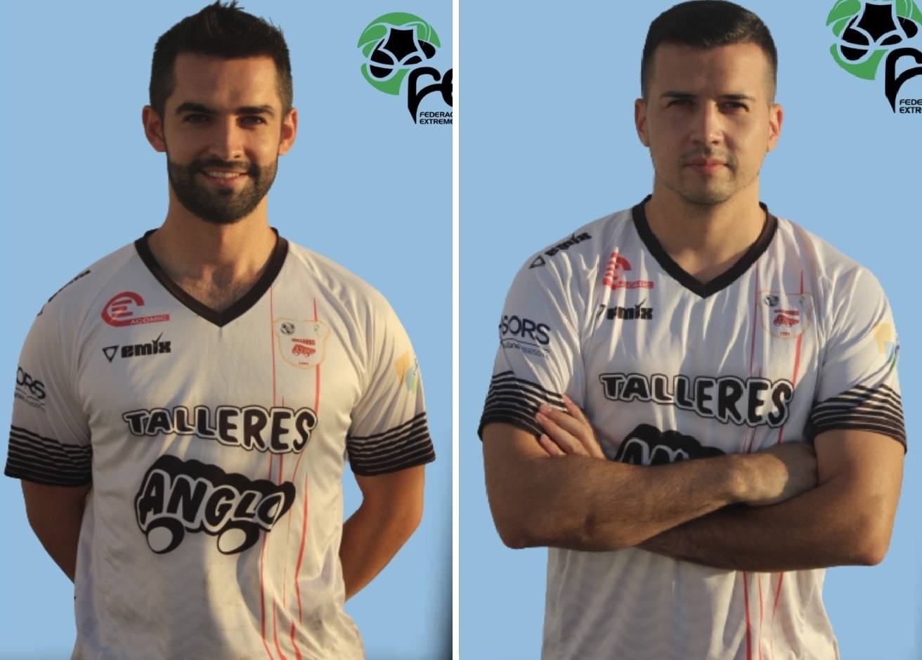 Los futbolistas miajadeños Álvaro Tello y Alejandro Bulnes fichan por el Talleres Anglo