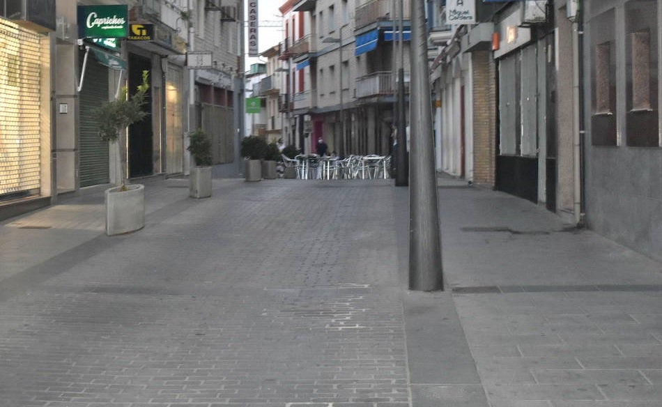 La avenida Trujillo de Miajadas estará cortada al tráfico por la iniciativa 'El comercio sale a la calle'