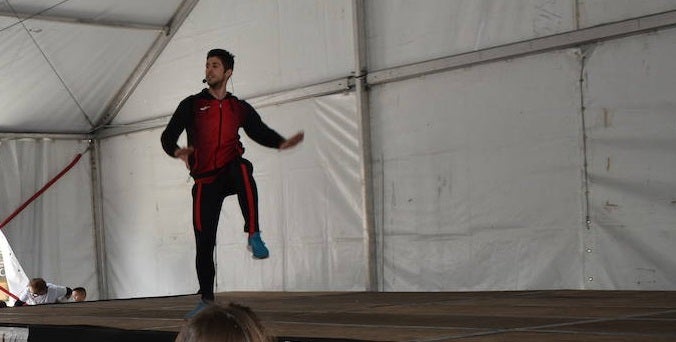 Sesión de Cardio Music al aire libre para conmemorar la Semana Europea de la Movilidad