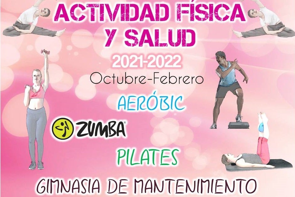 Abierto el plazo de inscripción para las actividades físicas de la temporada 2021-22