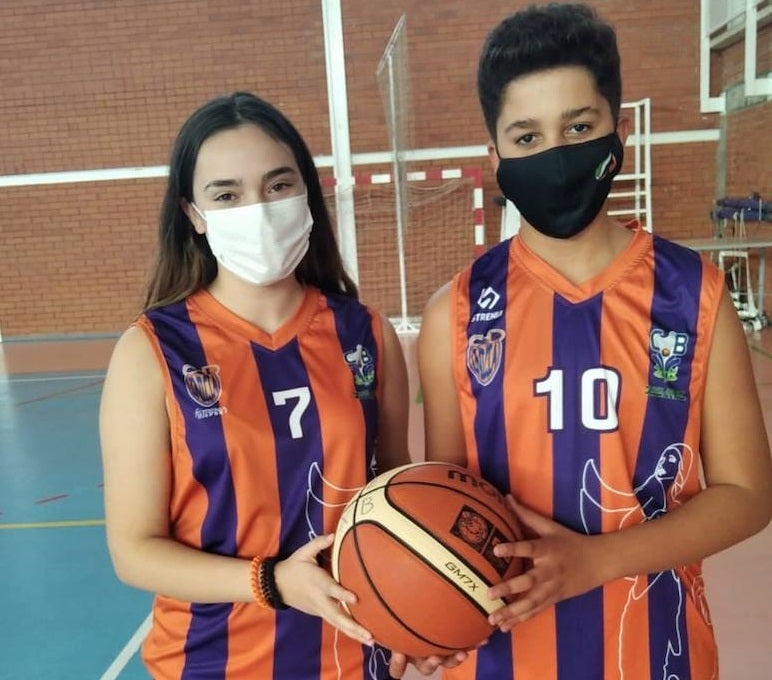 Los miajadeños Laura Álvarez y Uday Chaoui participarán mañana en la fase final de talentos de Baloncesto