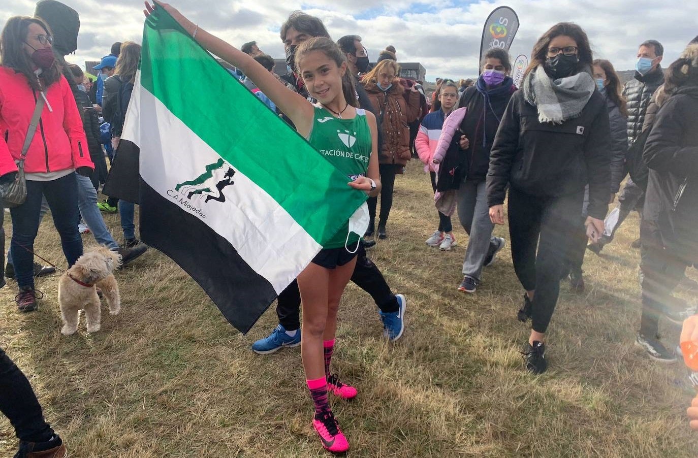Macarena Carmona consigue el puesto 84 entre 227 participantes en el Cross de Atapuerca