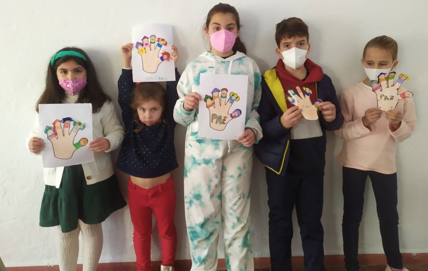 Los pequeños miajadeños disfrutaron de las actividades de la Semana de la Paz y la No Violencia