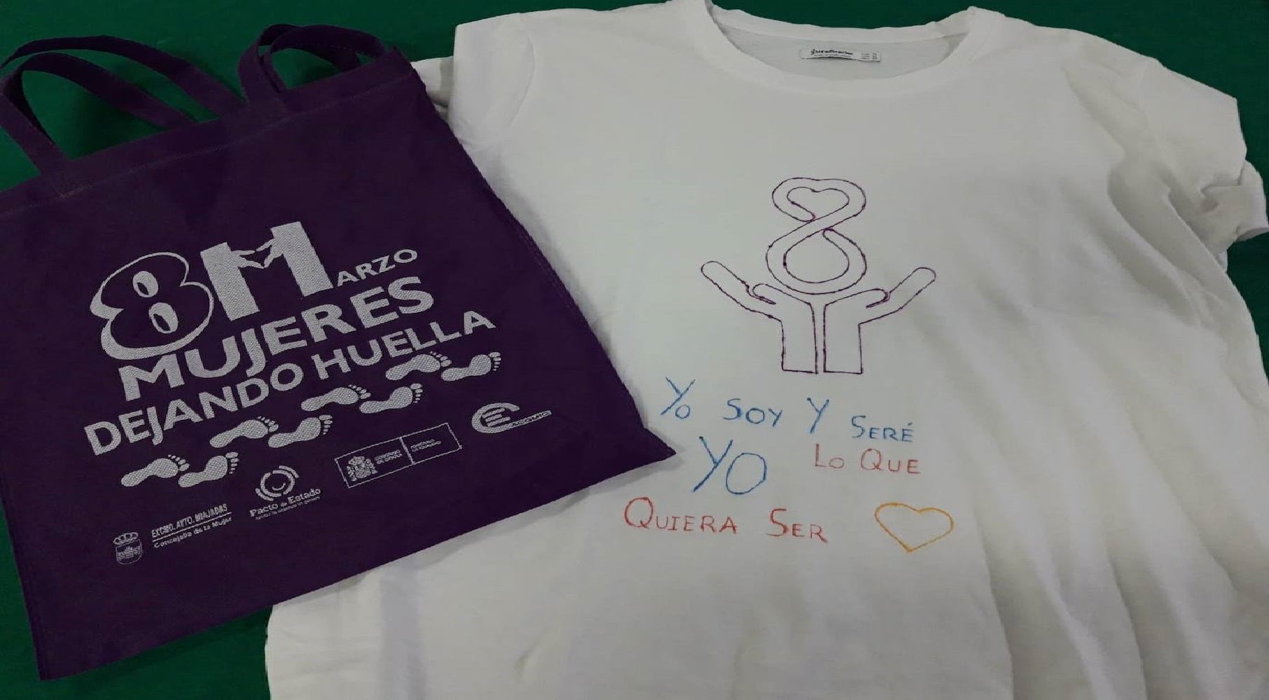 Los jóvenes miajadeños participaron en el taller 'Luchamos por ellas'