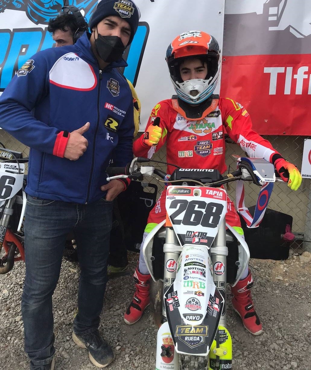 Samuel Tapia escala al puesto 14º en el Campeonato de España 85cc