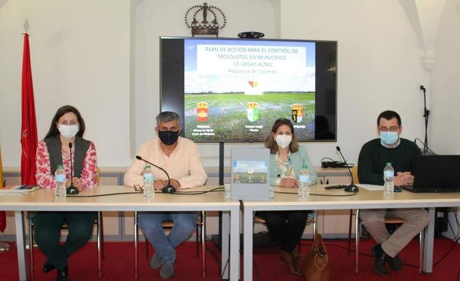 Presentación del Plan Antimosquitos, realizada en Miajadas por la Diputación de Cáceres/A.M.