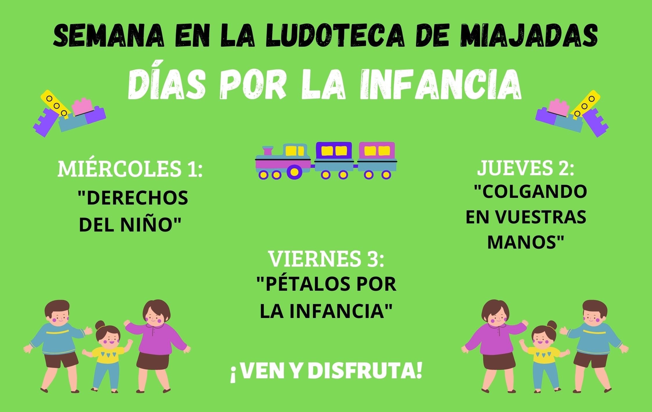 La ludoteca de Miajadas celebra la Semana de la Infancia