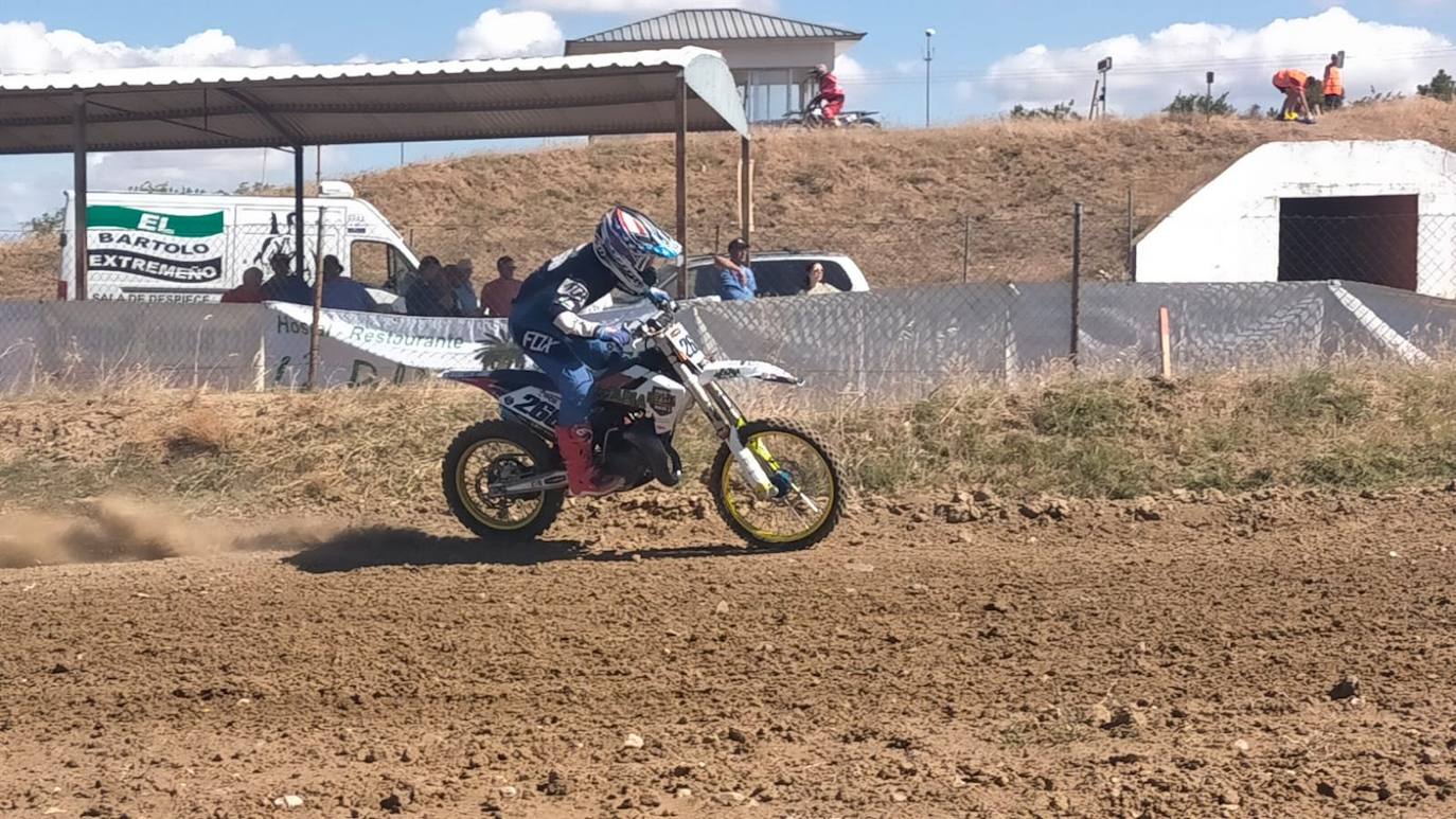 El circuito 'El Piloto' acogió el Campeonato de Extremadura de Motocross