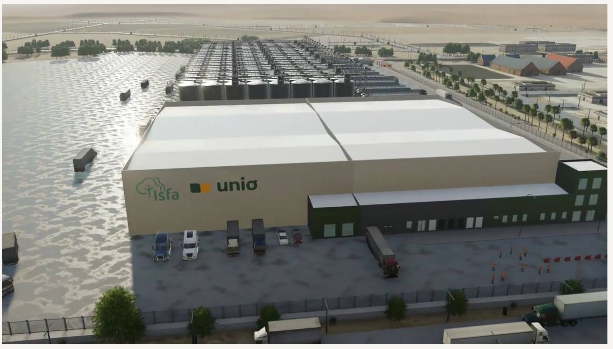 Presentación oficial de la mayor planta de transformación de almendras de Europa, que se ubicará en Miajadas