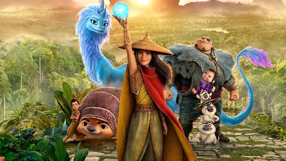 Cine de verano para los más pequeños hoy con 'Raya y el último dragón'
