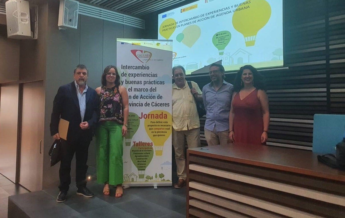 El proyecto AUMI de Miajadas, expuesto en la Jornada Nacional de Agendas Urbanas