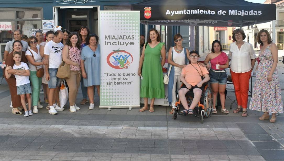 La asociación 'Miajadas Incluye' celebra su primera semana de la discapacidad