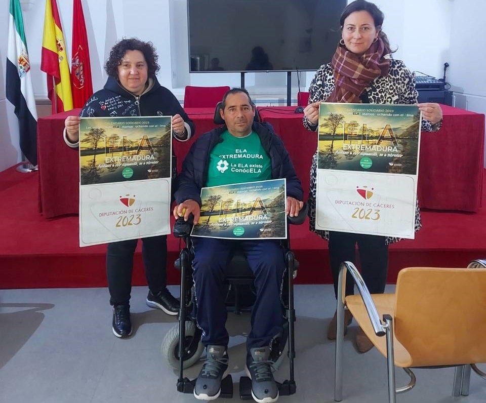 Un calendario solidario para ayudar a luchar contra la ELA