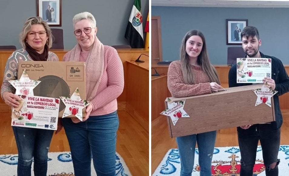 Miguel Ángel Hoyas y Jorge Vaquero recogen los últimos premios directos de los rascas navideños