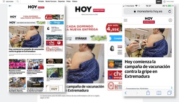 HOY Monesterio estrena nuevo diseño web