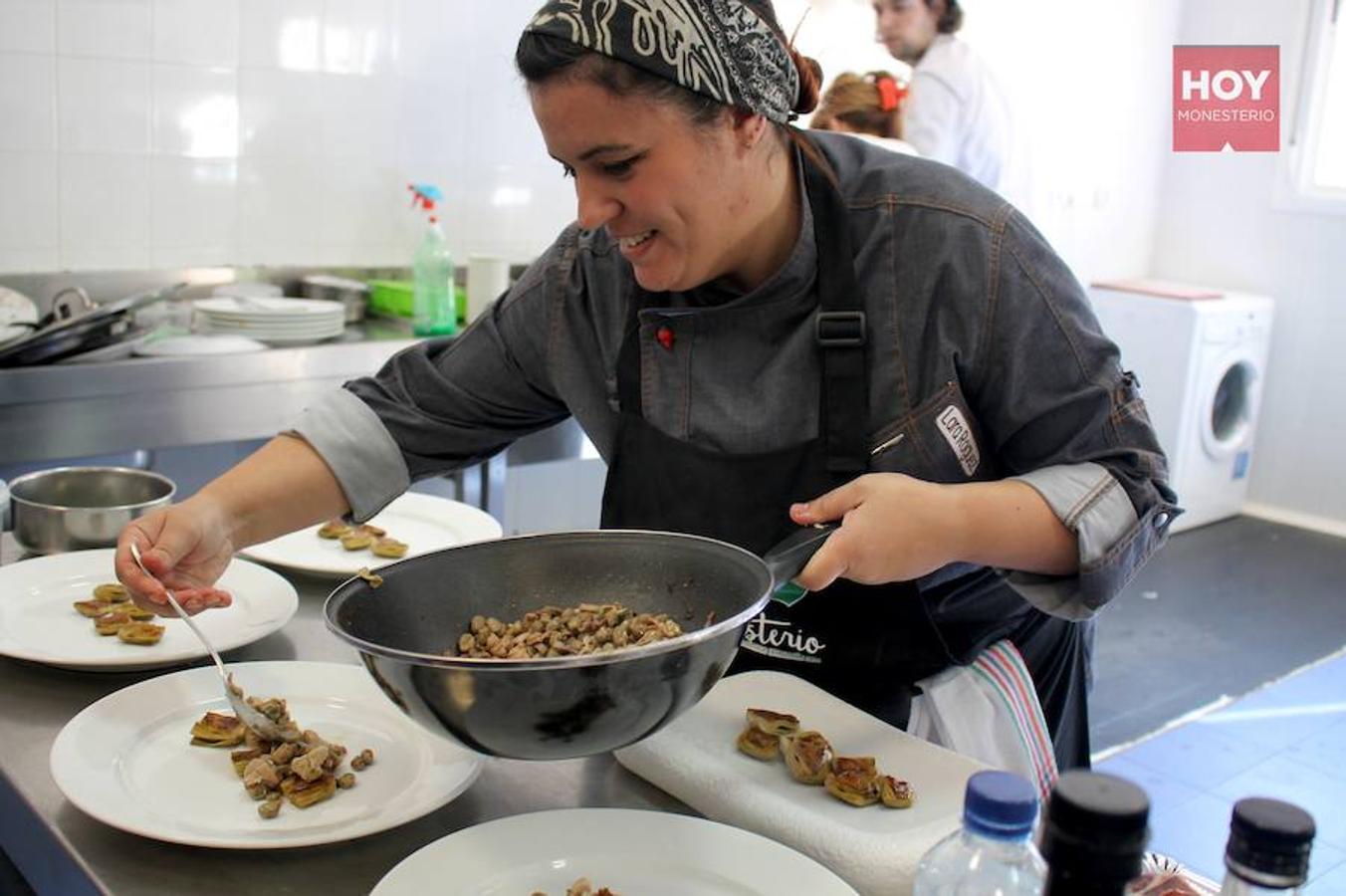 Entre los fogones del V Concurso de Cocina Nacional de la Dehesa