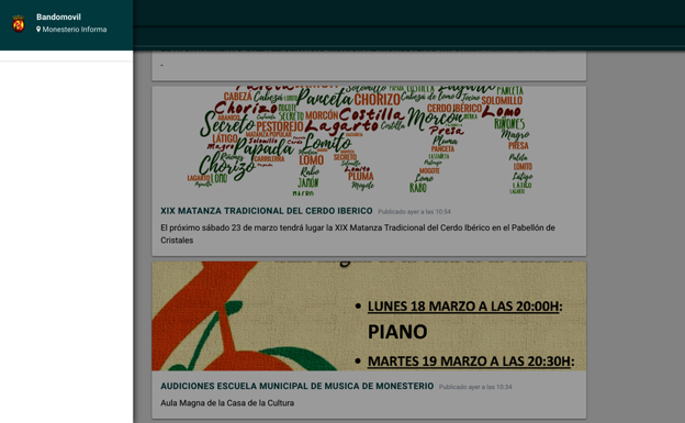 El ayuntamiento se une al servicio Bandomovil