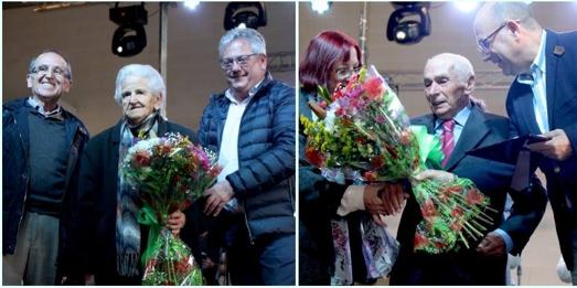 Tentudía homenajea a sus abuelos Martina y Joaquín en el Día de la comarca