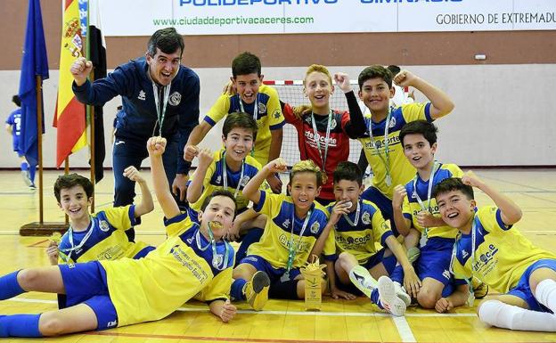 Los alevines de 'El Llano' se medirán con rivales nacionales en el Campeonato de España de Clubes de Fútbol Sala Base