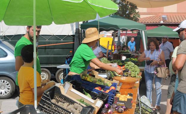 Los productos de la huerta se dan cita este sábado en la VII Feria Comarcal del Huerto de Tentudía